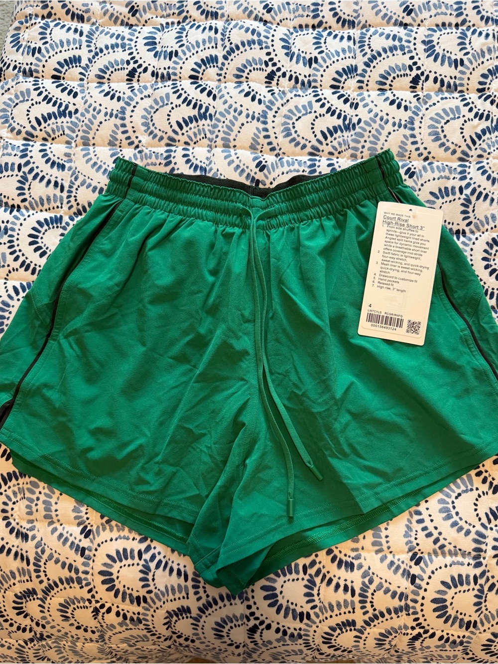 LULULEMON COURT RIVAL HIGH-RISE SHORT 3” - Picture 3 of 4